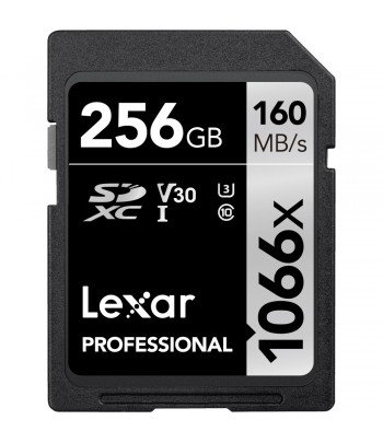 MEM SD CARD 256GB LEXAR PRO SDXC 1066X