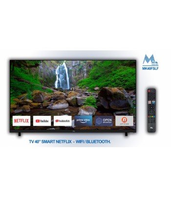 TV LED 40'' MTEK MK40FSLF SMART/LINUX/NETFLIX WIFI