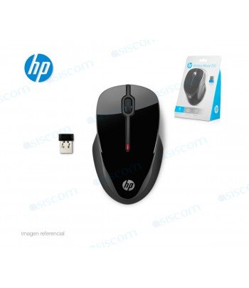 MOUSE WIRE HP 250 3FV67AA-ABL NEGRO.