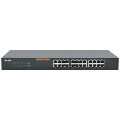HUB 24P SWITCH MICROLINK...