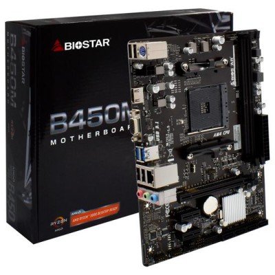 MB AM4 BIOSTAR B450MHP...