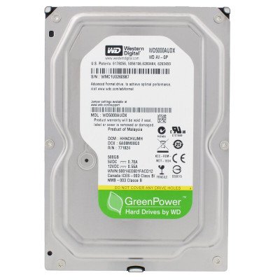 HD SATA2   500GB WD...