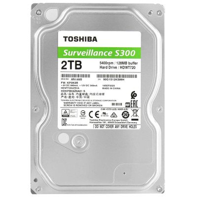 HD SATA3  2TB TOSHIBA S300...