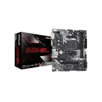 MB AM4 ASROCK B450M-HDV...