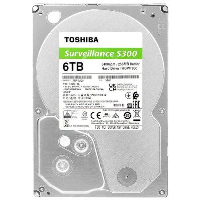 HD SATA3  6TB TOSHIBA S300...