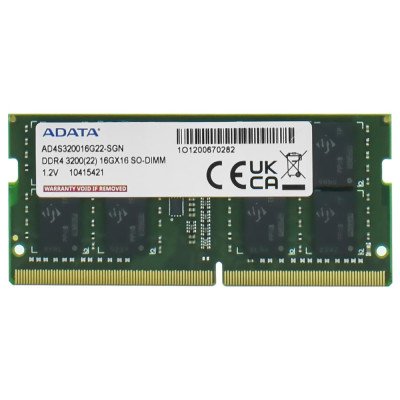 MEM NB DDR4 16GB 3200 ADATA...