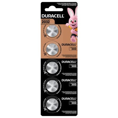 PILHA CR2032 DURACELL -...