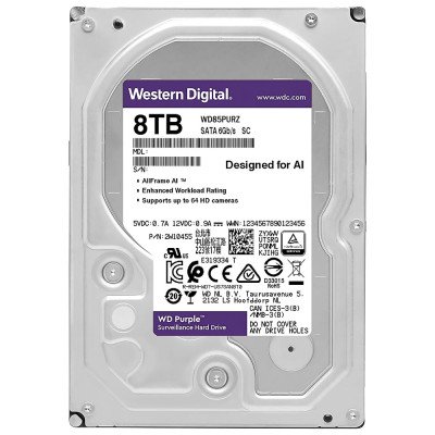 HD SATA3  8TB WD WD85PURZ...