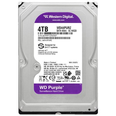 HD SATA3  4TB WD WD44PURZ...