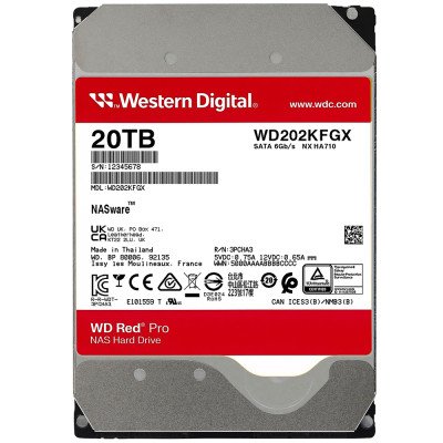 HD SATA3 20TB WD RED PRO...