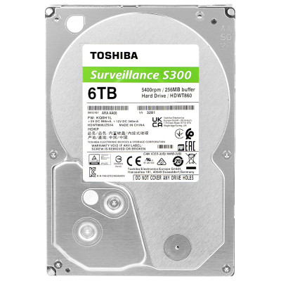 HD SATA3 6TB TOSHIBA S300...