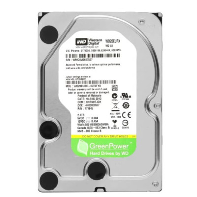 HD SATA3 2TB WD WD20EURX...