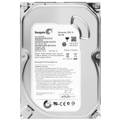 HD SATA3 500GB SEAGATE...