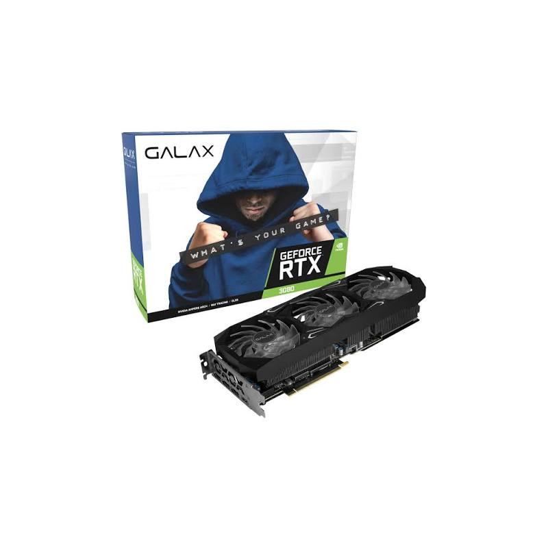 VGA 10GB RTX3080 GALAX 1-CLICK OC DDR6 38NWM3MD99R