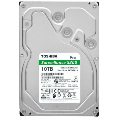 HD SATA3 10TB TOSHIBA S300...