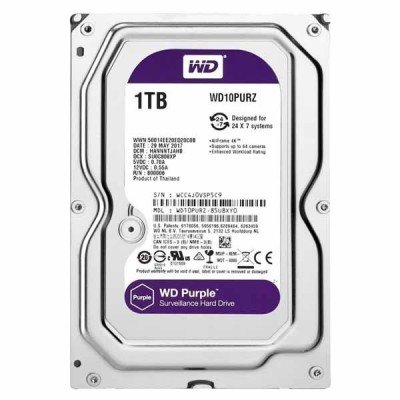 HD SATA3  1TB WD WD11PURZ...
